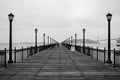 Muni Pier in Monochrome