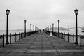 Muni Pier in Monochrome